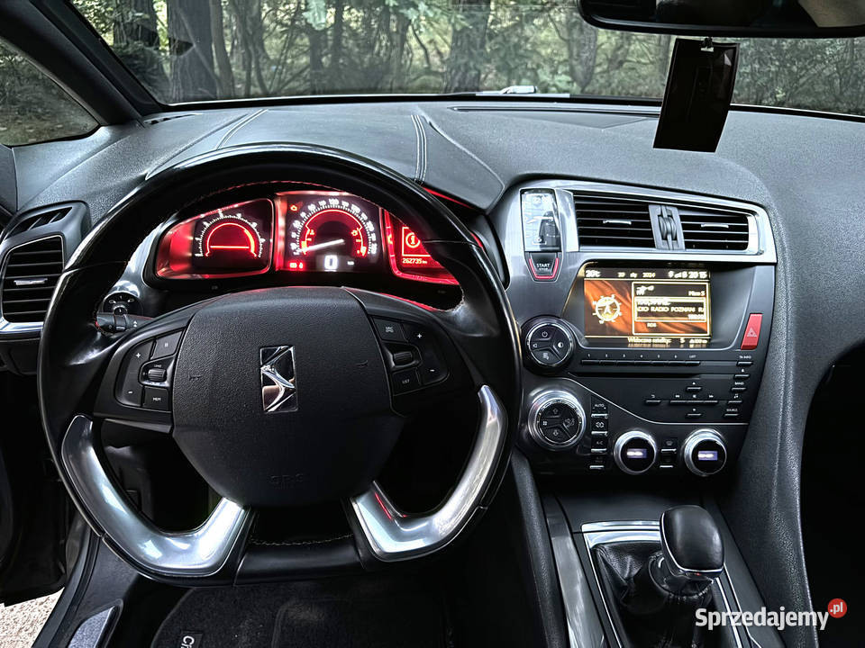 CITROEN DS5 SO CHIC 20 HDI 163 MANUAL SKÓRA 19 Zarejestrowany w Polsce DS5 wielkopolskie Leszno