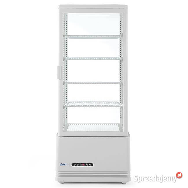 Witryna chłodnicza nastawna 98L 98L biała sprzedam