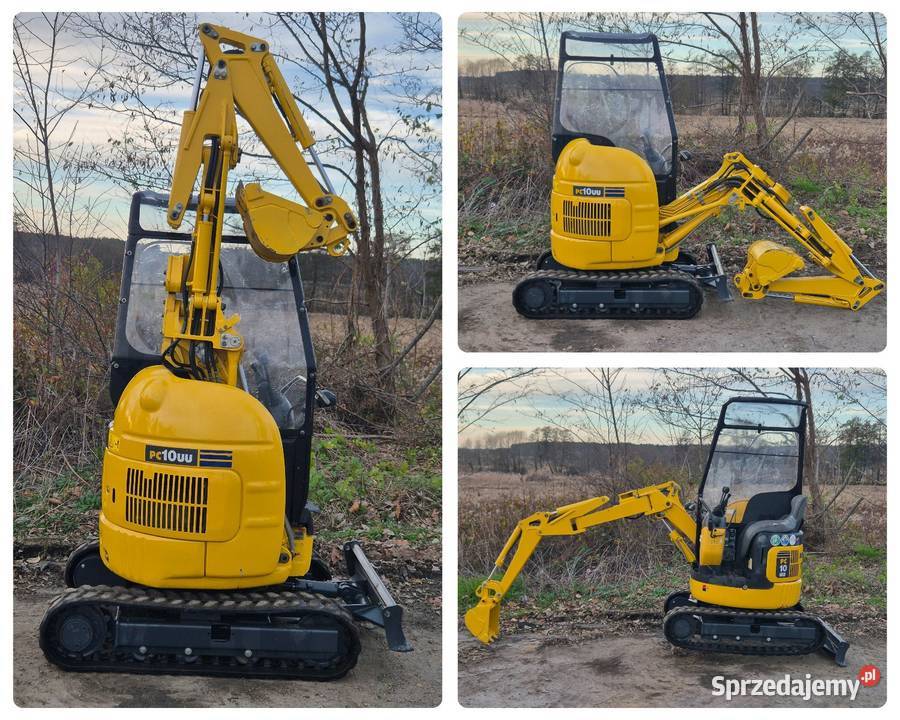 Koparka KOMATSU PC10UU Koparki