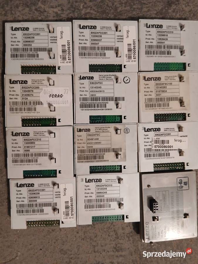 Moduły funkcyjne Lenze 8200 Vector E82ZAFCC201 łódzkie Cedrowice
