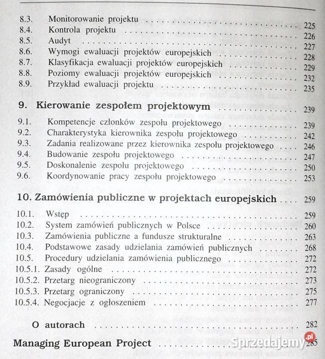 Zarządzanie projektem europejskim Bartosz Grucza