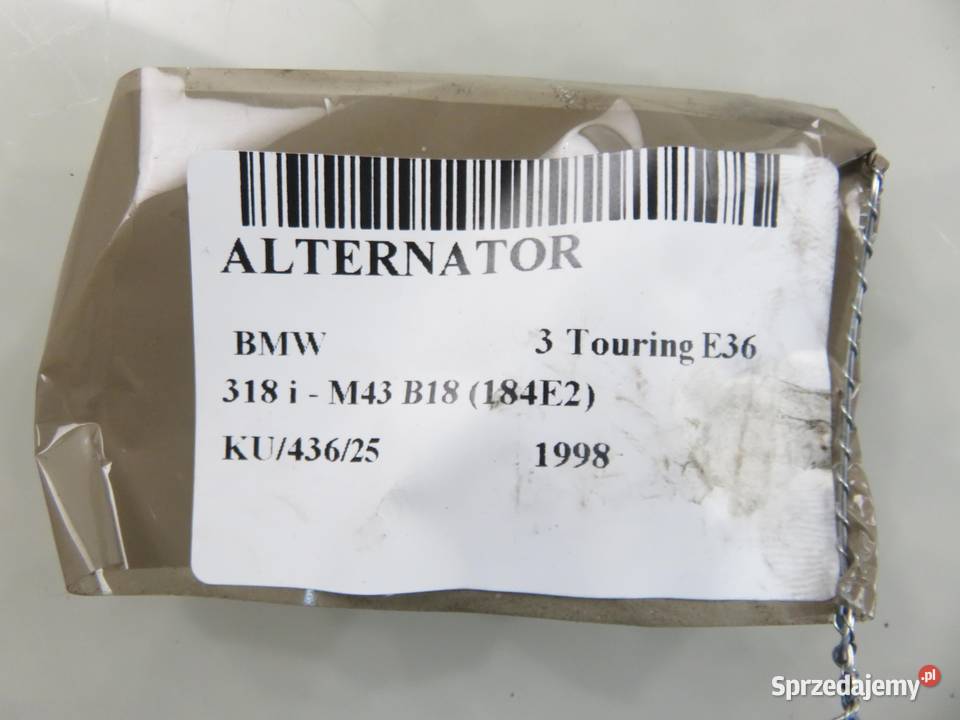 ALTERNATOR BMW 3 Touring E36 318 i osobowe