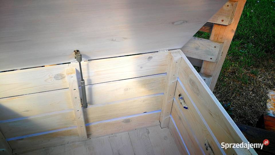 Skrzynia stolik kawowy skrzynia na zabawki pufa Dom i Ogród Radków sprzedam