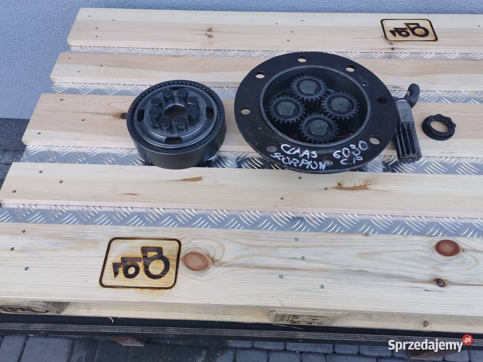 Zwolnica Claas Scorpion 6035 CP Carraro wielkopolskie Wilkowo