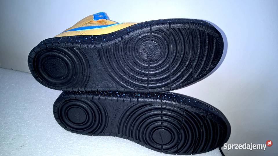 NIKE zółte modne skórzane okazja Rzeszów