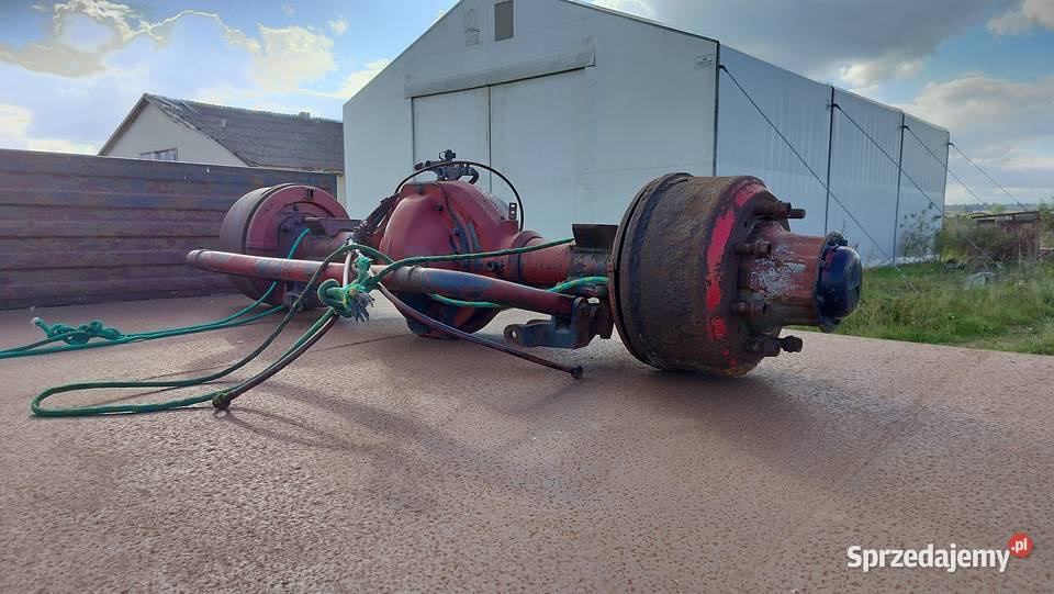 Oś most belka koła 195 do budowy przyczepy Radostowo sprzedam