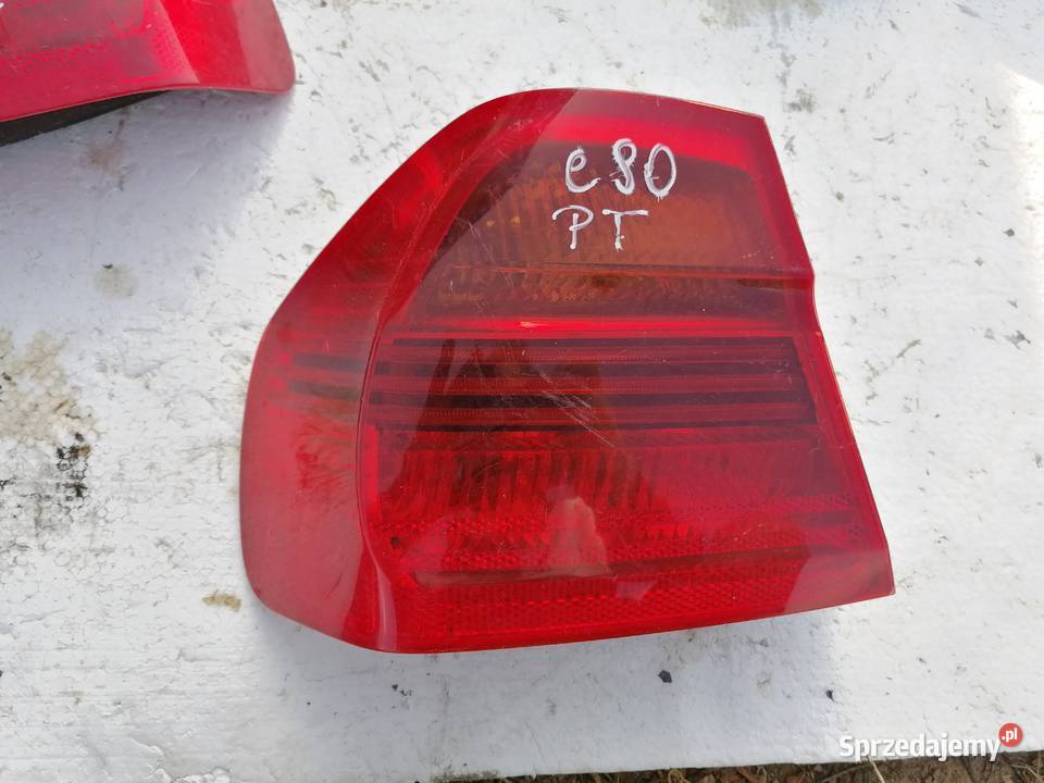 Lampy Tył Komplet Bmw E90 lubelskie Pogorzelec sprzedam