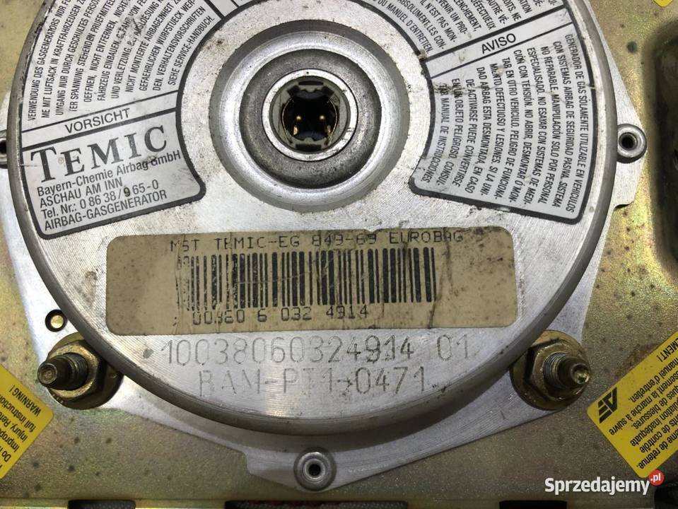 PODUSZKA AIRBAG KIEROWCY FORD GALAXY MK1