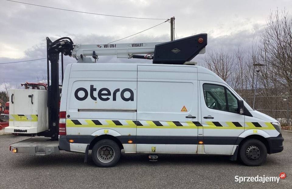 Podnosnik Koszowy Mercedes 2015r Rok produkcji 2015 pomorskie sprzedam