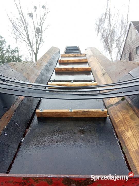 Pryzmownik taśmociąg do warzyw Ostrowąs