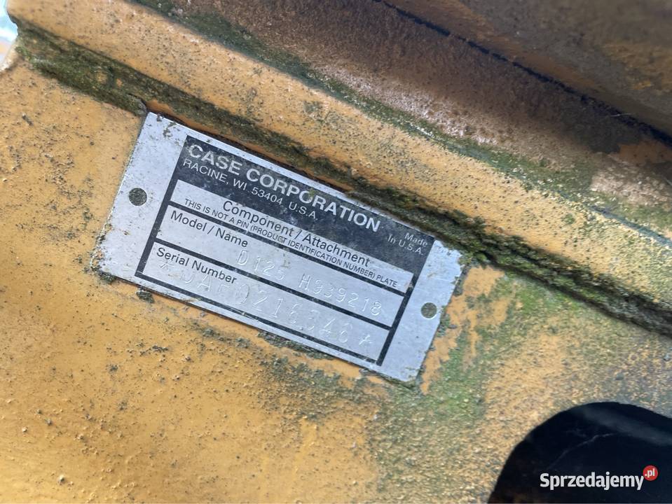 CASE 660 koparka łańcuchowa lemiesz 180 4x4 Rok produkcji 1992 Koparki Lublin