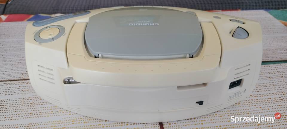 Kultowy Boombox Grundig RRCD 1200 CD Radio Wąbrzeźno