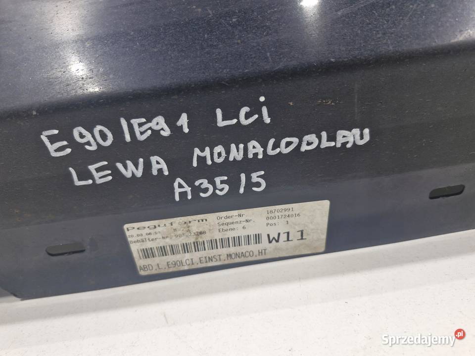 BMW E90 E91 LCI NAKŁADKA LISTWA PROGOWA LEWA