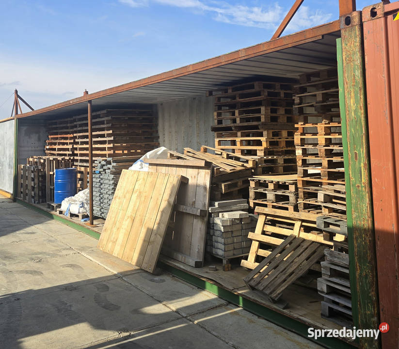 Kontener morski 40HC wysoki 12x29m Magazyn Wiata
