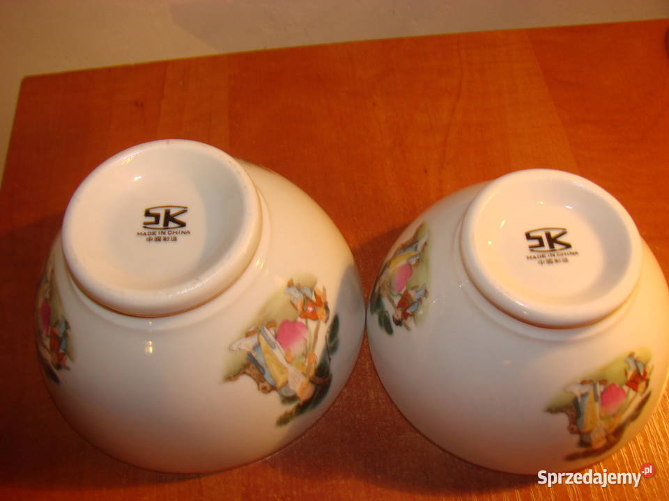 porcelanowe chińskie miseczki Pruszcz Gdański