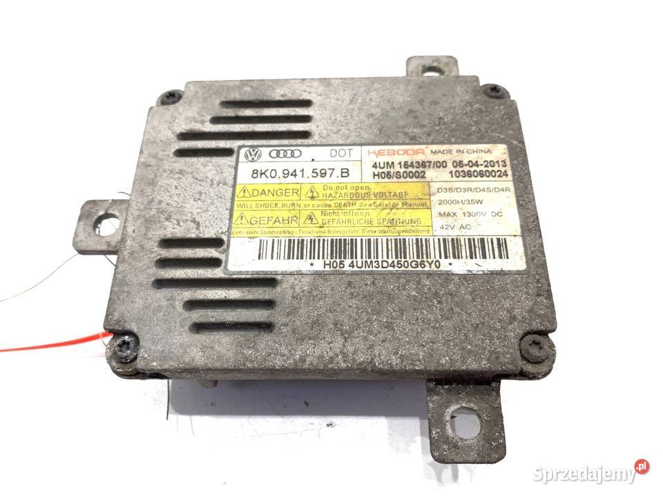 PRZETWORNICA XENON SKODA OCTAVIA III 8K0941597B