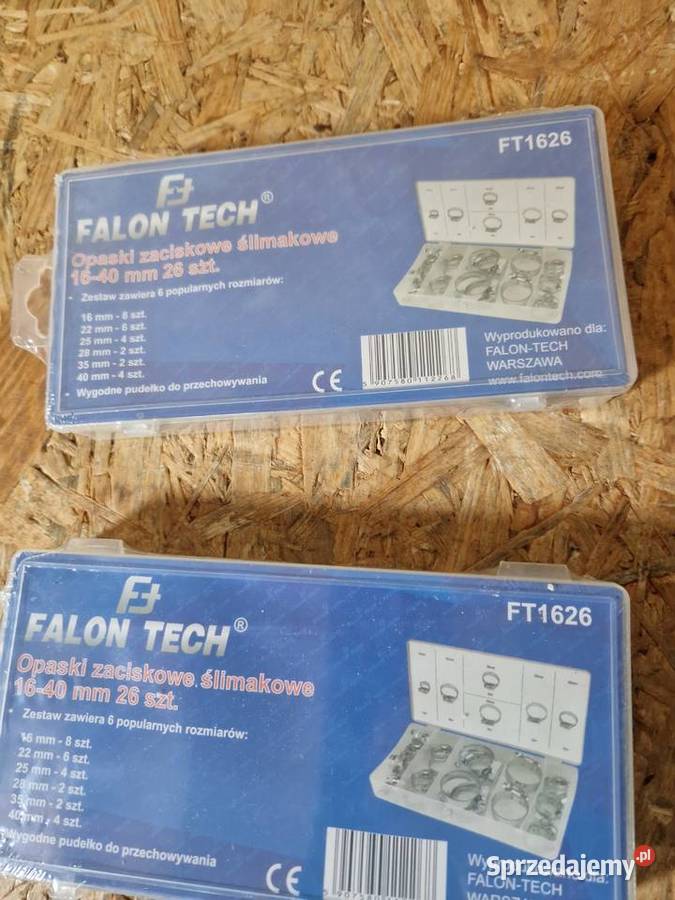 OPASKI ZACISKOWE ŚLIMAKOWE ZESTAW 26 1640 mm