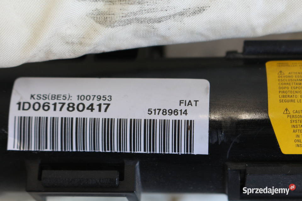 FIAT CROMA II 0511 KURTYNA POWIETRZNA PRAWA Prochowice sprzedam