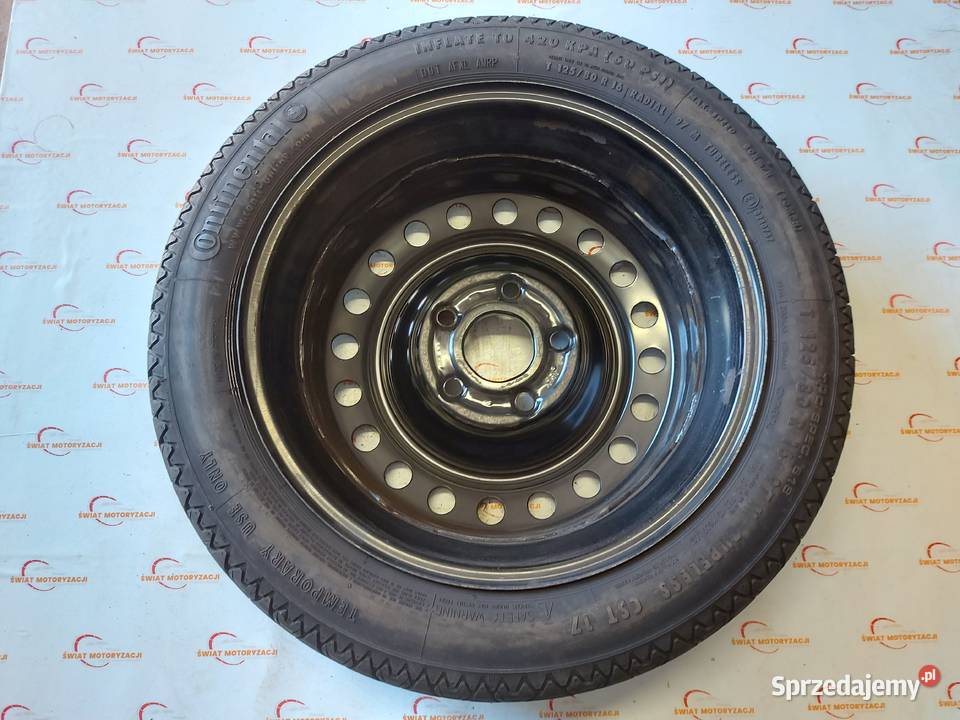 OPEL INSIGNIA A koło dojazdowe 1258016 97M 5x120