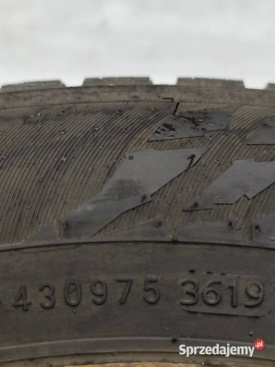 Koła komplet felgiopony zimowe 19565R15 Poznań sprzedam