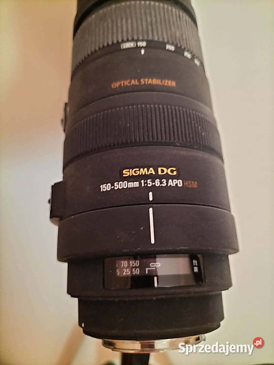 Sigma 150500mm f563 Sigma APO HSM OS do Canon Radom