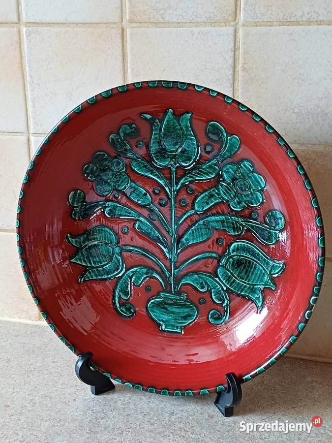 vintage talerzna ścianę Nowy Targ