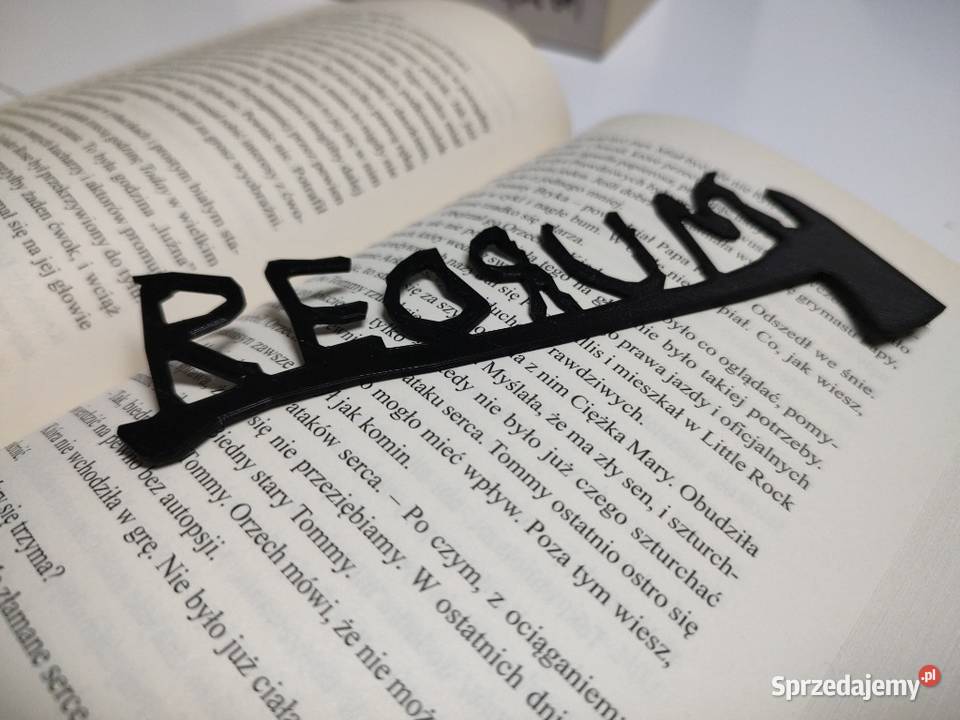 Zakładka do książek Stephen King Redrum Tychy