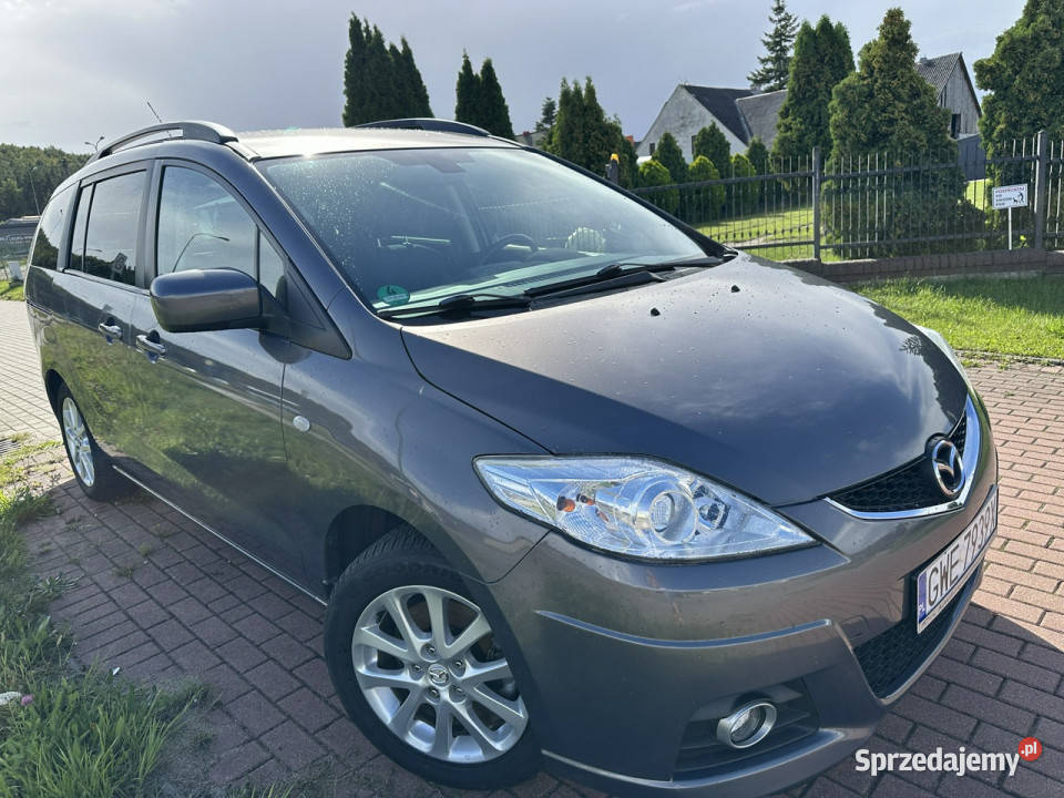 Mazda 5 18 benzyna klimatronik7 miejsc podgrz Wejherowo sprzedam