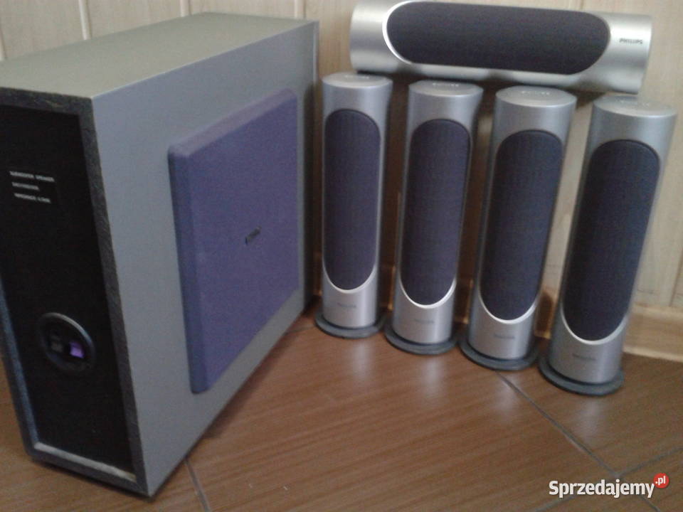 Kolumny 51 do kina domowego Philips