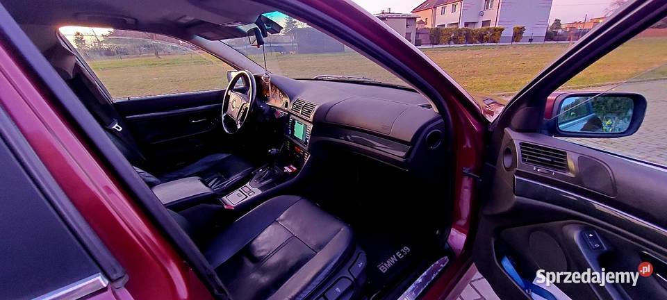 Bmw e39 25 LPG mpakiet piękna Royal Red śląskie Gliwice