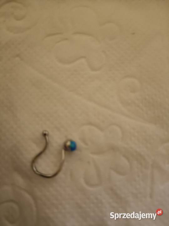 fake piercing klips do nosa kółko śląskie Dąbrowa Górnicza sprzedam
