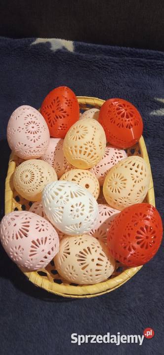 Jajka pisanki ażurowe dekoracje Mielec