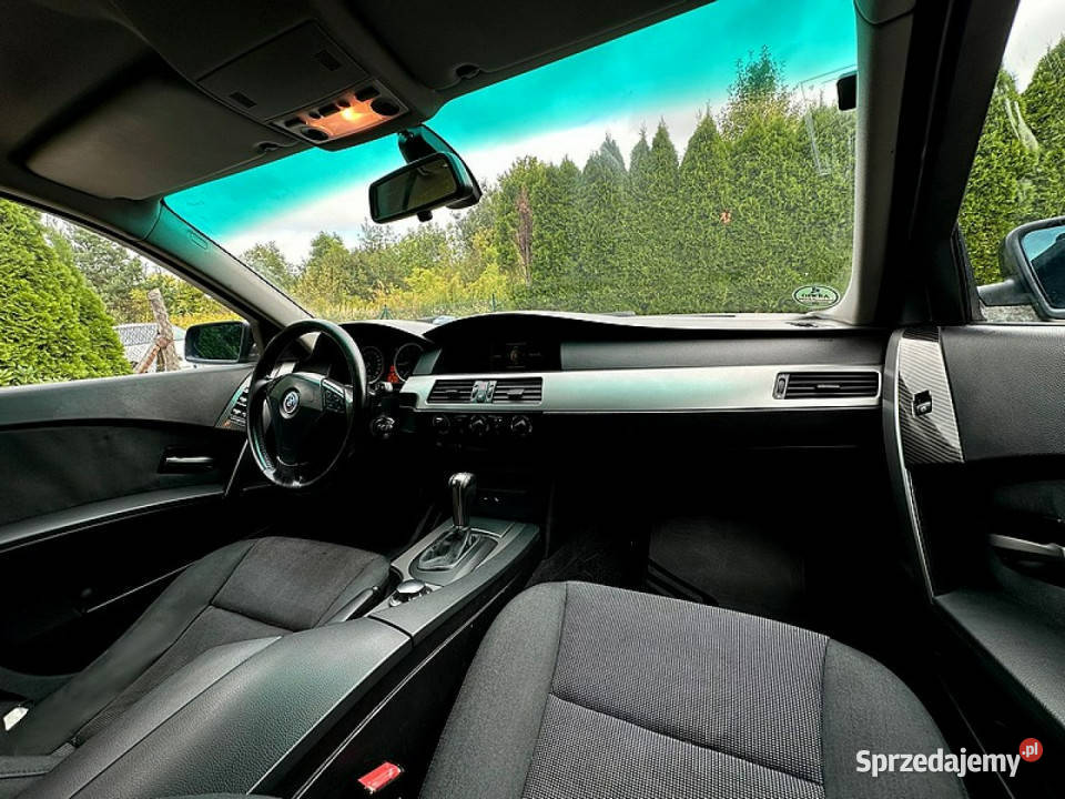 BMW 530 BMW e60 530i m54b30 230 Sedan Automat elektrycznie ustawiane fotele Motoryzacja Wrocław