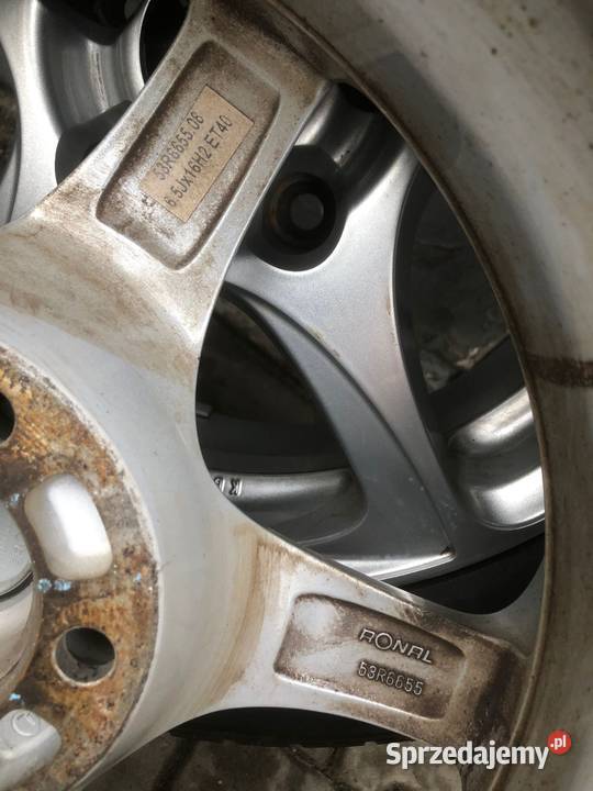 alufelgi z oponami zimowymi r16 aluminiowe Katowice sprzedam