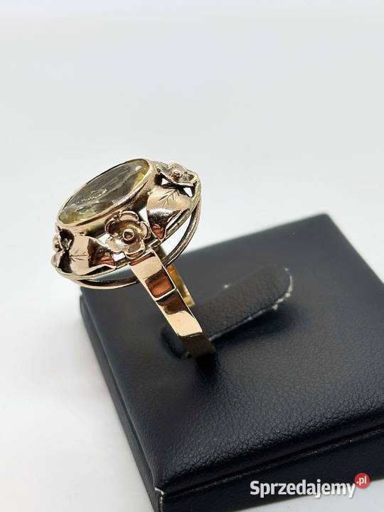 Złoty pierścionek pr 333 478g Rozmiar 20 Elbląg sprzedam
