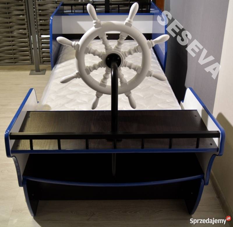 MEGA Łóżko Dziecięce Dzieci PIRAT Półki OKAZJA Szczecin sprzedam