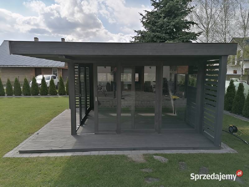 ALTANA 29 SZKLANA ALTANKA OGRODOWA DOMEK Parzymiechy