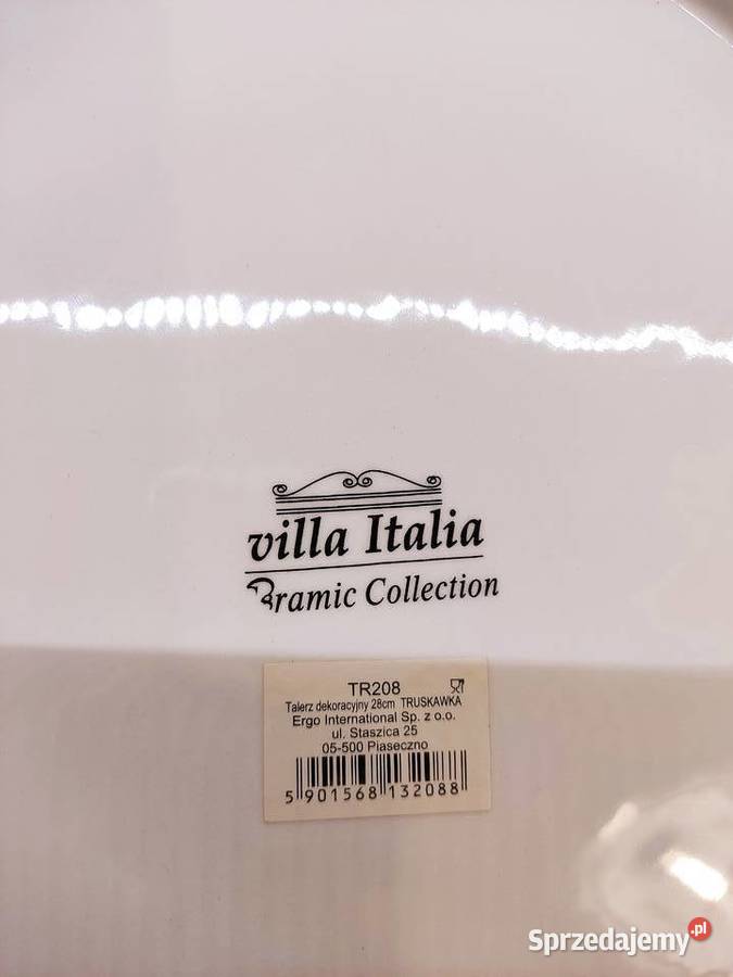 Komplet Villa Italia talerz dzbanek kubek z Głuchołazy