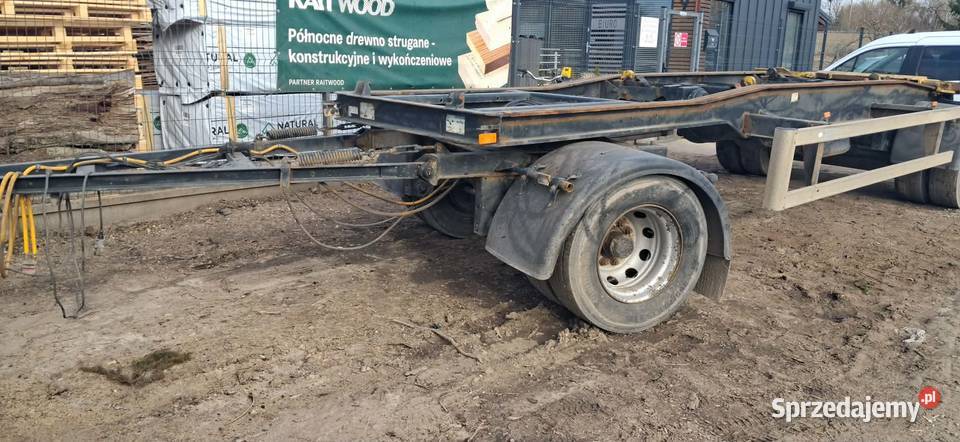 Przyczepa ciężarowa do przewozu kontenerów Motoryzacja