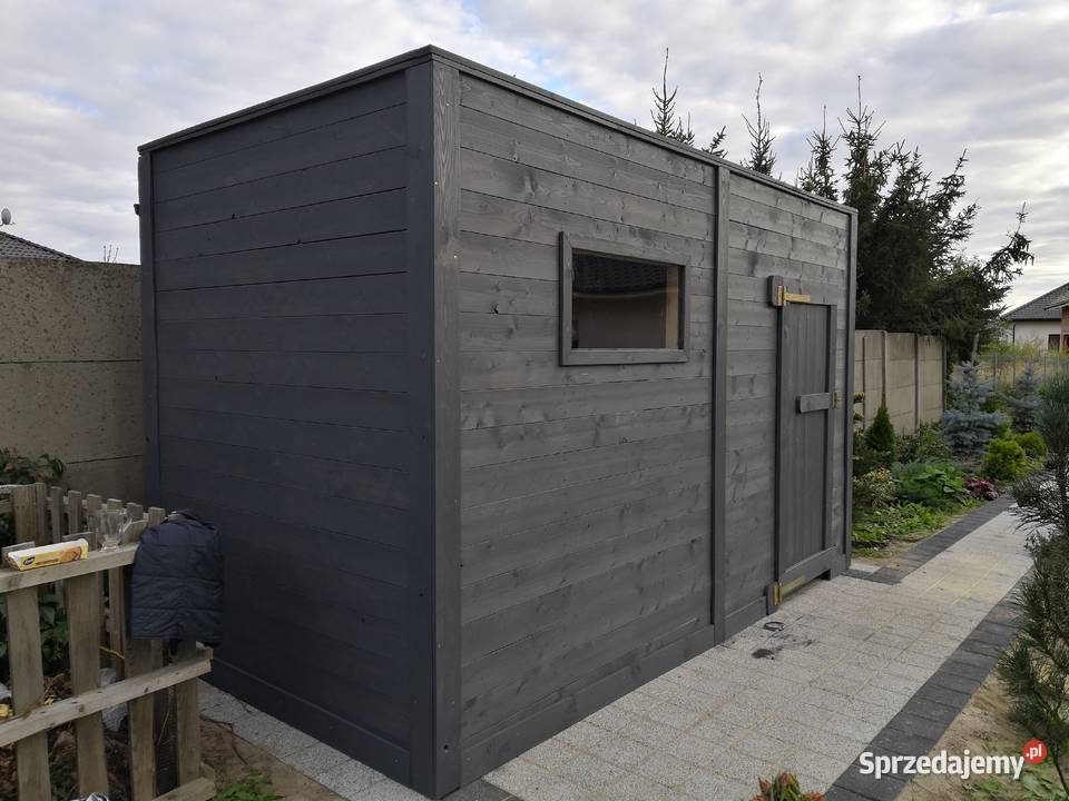 Domek ogrodowy narzędziowy schowek drewutnia Kawnice