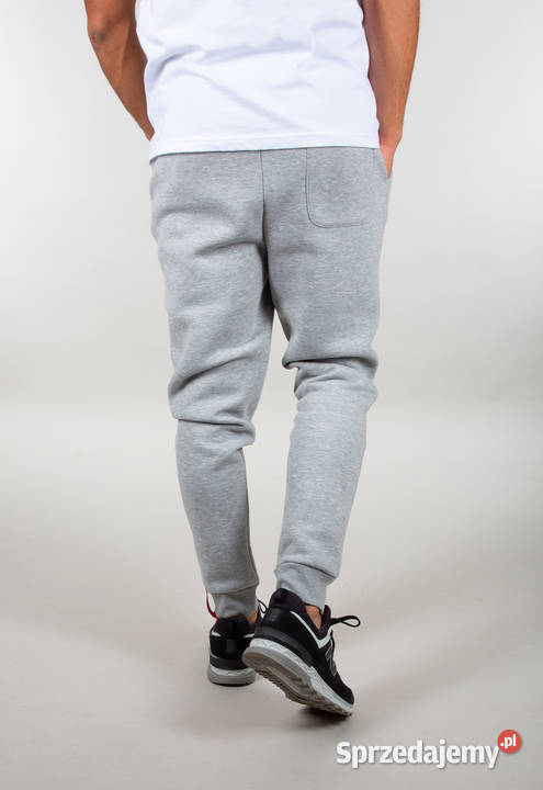 ALPHA INDUSTRIES spodnie dresowe szare L do 2XL Rozmiar XL mazowieckie Warszawa