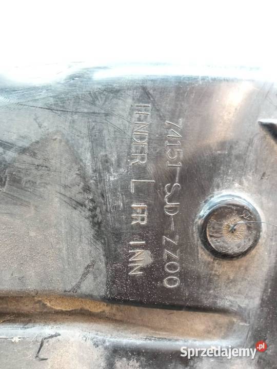 NADKOLE LEWY PRZÓD 74151SJDZZ00 Honda FRV I Nadkola