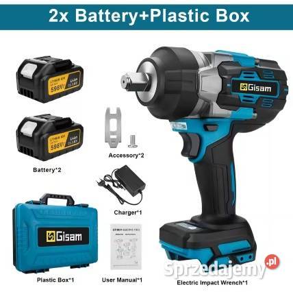 Klucz udarowy Bezszczotkowy Gisam OneVan Wieliczka