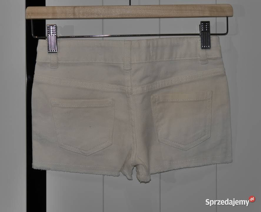 Denim Co spodenki haftowana koronka 128 134 Wrocław sprzedam