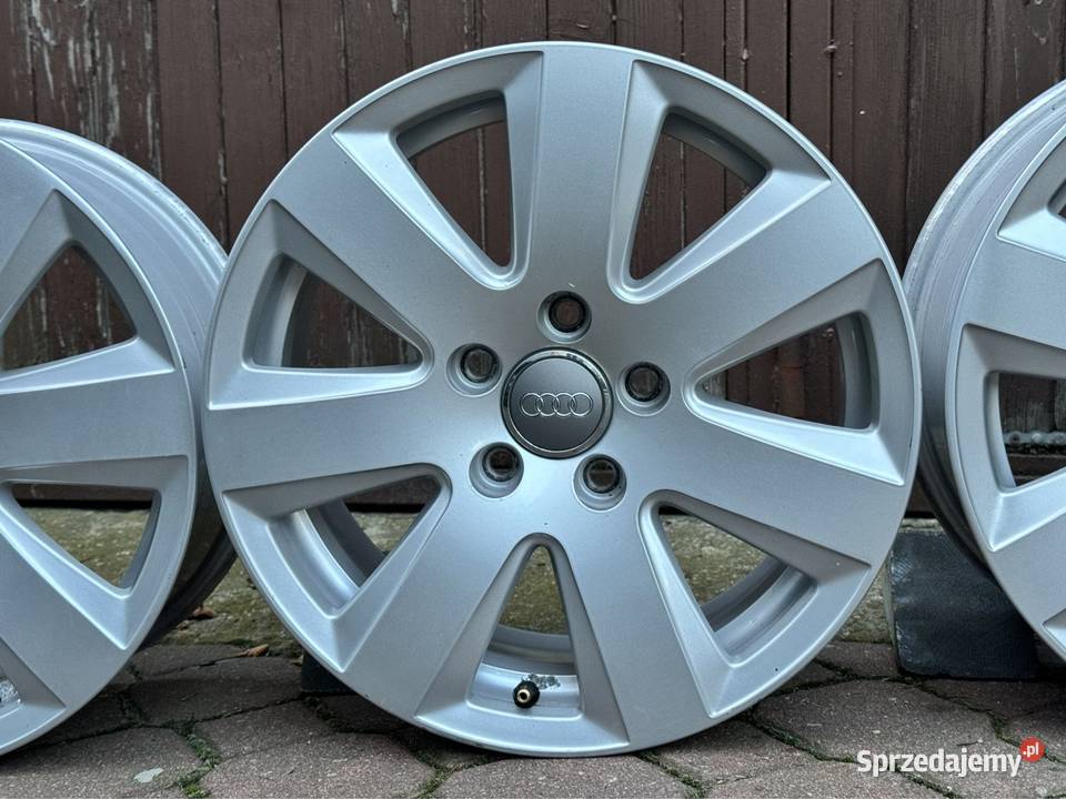 Alufelgi Audi 5x112 16 7J ET 42 Opony i felgi Biała Podlaska