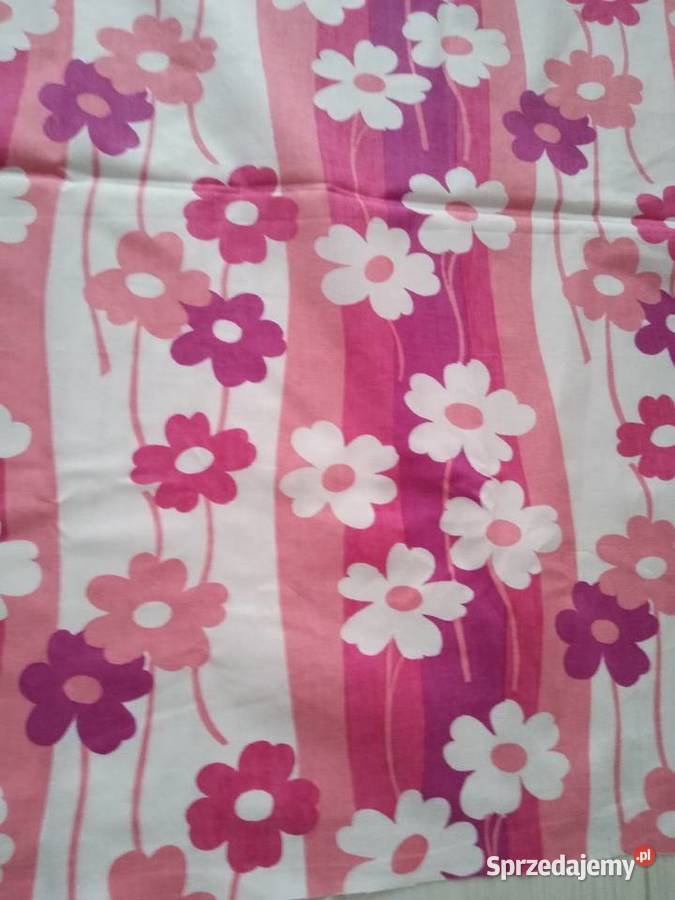 Tkaniny z czasów PRLu Wyposażenie wnętrz Mysłowice sprzedam