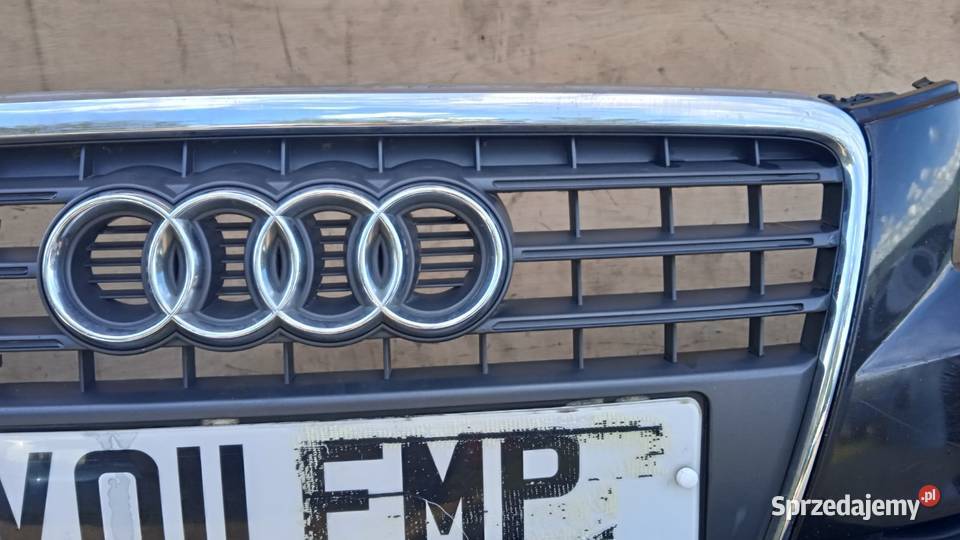 AUDI A4 B8 ZDERZAK PRZÓD LY9B HALOGEN wielkopolskie Zbierkowo