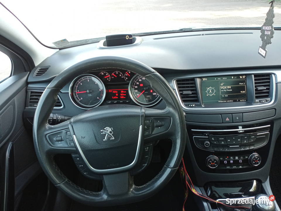 Peugeot 508 20HDI Bogata dużym serwisie tempomat Łuków
