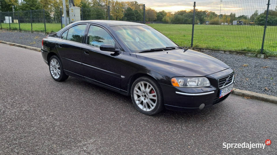 Volvo S60 24D 2006r 163 Tempomat Klimatyzacja nieuszkodzony Pabianice sprzedam