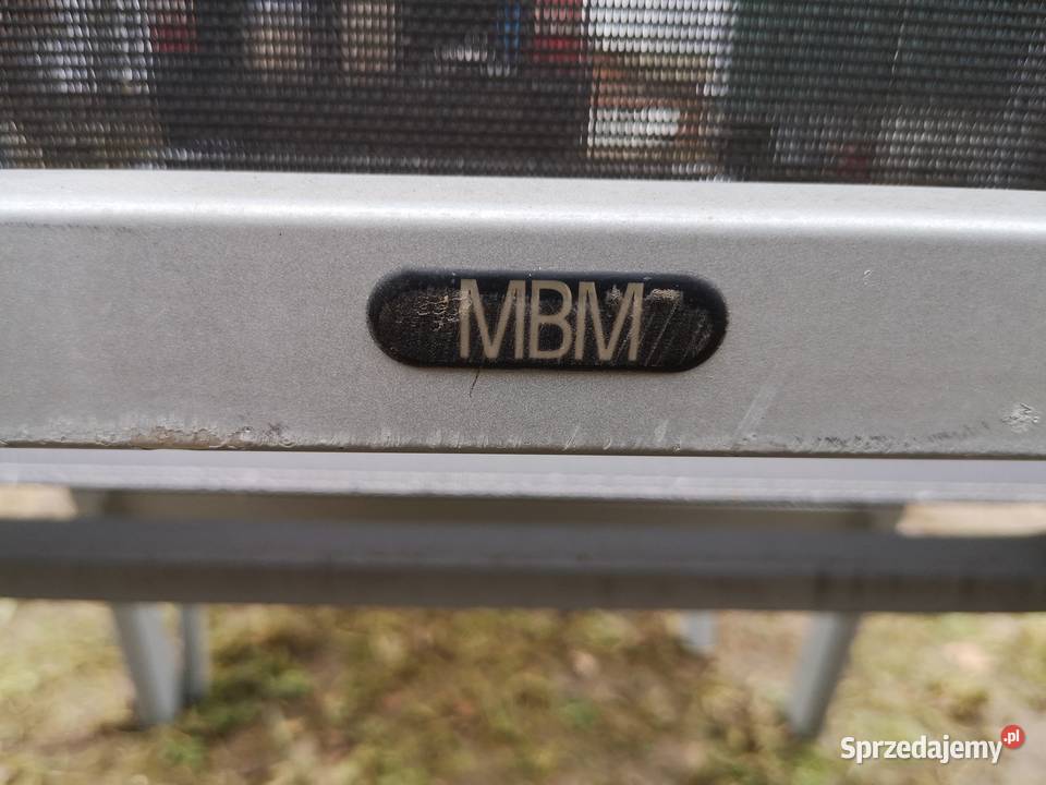 2 krzesła ogrodowealuminiowe z podnóżkami MBM Aleksandrów Łódzki sprzedam